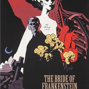 The Bride of Frankenstein Art Print